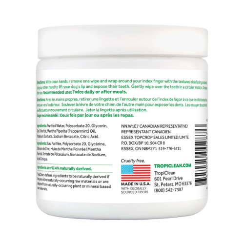 DENTAL WIPES 50 UN.
