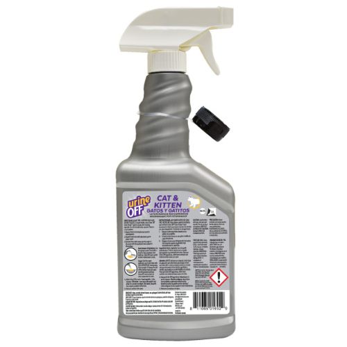 URINE OFF HARD SURFACE CAT & KITTEN SPRAYER 500ML