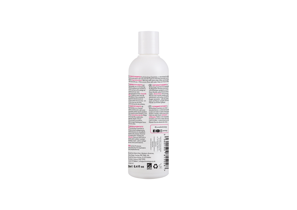 ANIMOLOGY ESSENTIALS DAPPER DOG TUTTI FRUTTI SHAMPOO PARA PERROS 250ML