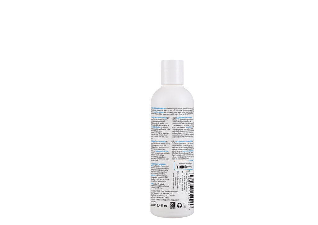 ANIMOLOGY ESSENTIALS PERFECT PUPPY SHAMPOO PARA CACHORROS 250ML
