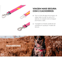 CACHORREIROS CORREA CINTURON DE SEGURIDAD DOBLE OLIVIA TALLA P - S