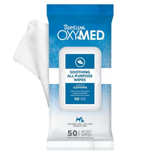 OXYMED SOOTHING ALL PURPOSES WIPES 50 UN