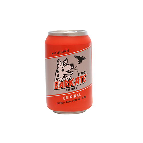 SILLY SQUEAKER BEER CAN BARKATE