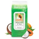 TROPICLEAN LUXURY PAPAYA WIPES 100UN