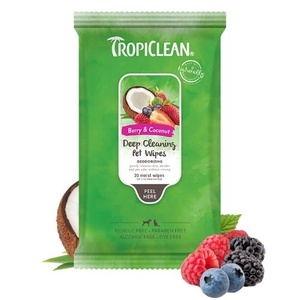 [TR-142] TROPICLEAN DEEP CLEANING WIPES 20UN