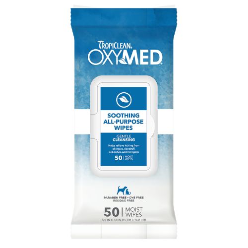 OXYMED SOOTHING ALL PURPOSES WIPES 50 UN