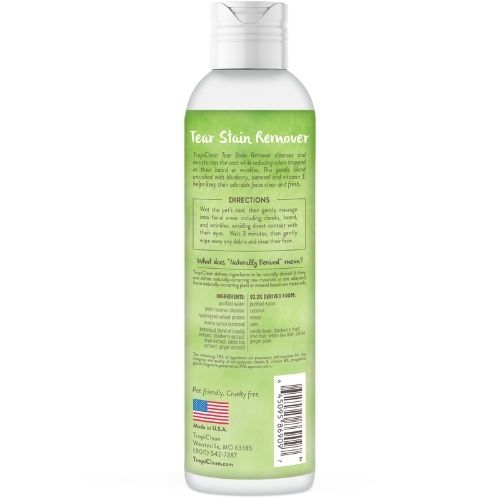 TROPICLEAN TEAR STAIN REMOVER 236ML