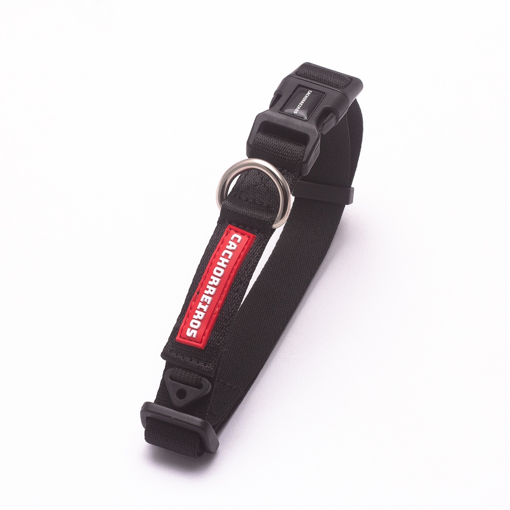 CACHORREIROS COLLAR BLACK TALLA P - S