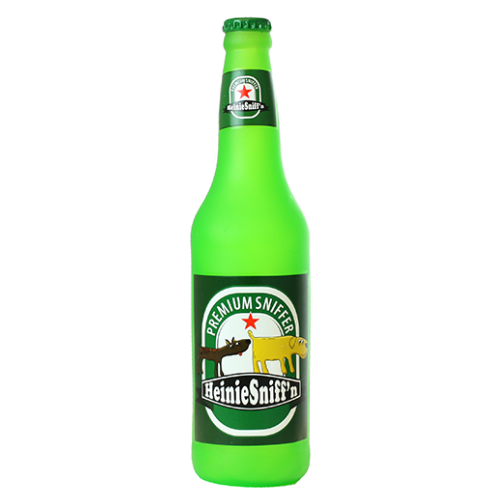 SILLY SQUEAKER BEER BOTTLE HEINIE SNIFFN