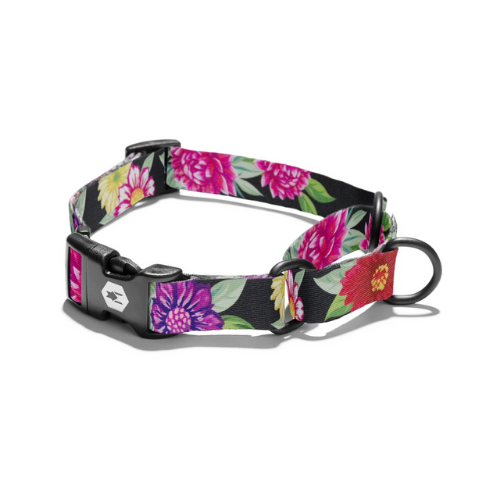 WOLFGANG COLLAR MARTINGALE DARKFLORAL L