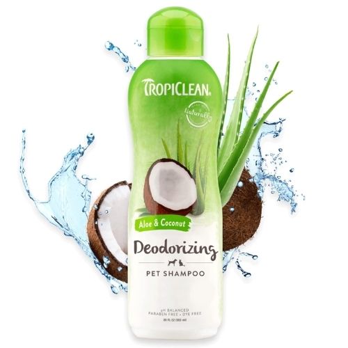 TROPICLEAN ALOE VERA AND COCONUT SHAMPOO 592ML